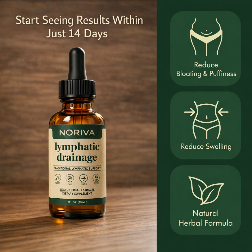 New Maximum Potency Formula - Lymphatic Drainage Drops by Noriva™